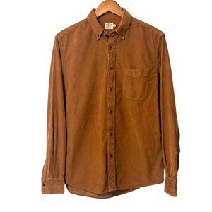 Faherty Men's Casual Button Down Shirt in Brown